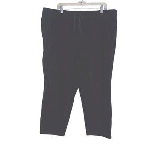 George Black XL Pants With Elastic Waistband & Pockets 60% Cotton Blend Mad